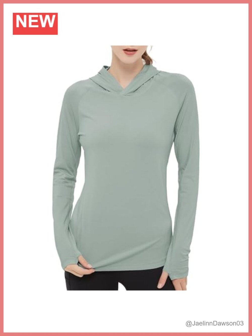 Women's Ultra-Soft Bamboo Viscose Hoodie UPF 50+ Sun Protection Long Sleeve